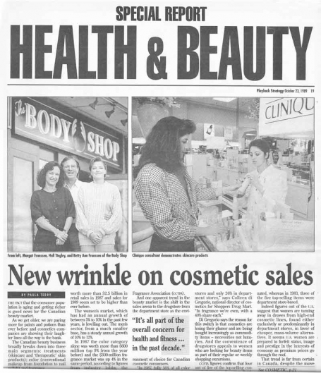 <b>Health &amp; Beauty — Strategy magazine</b>