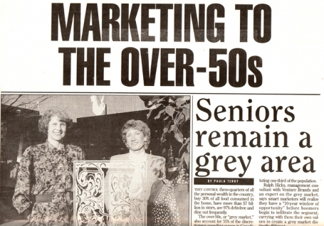 <b>Marketing to the Over 50s — Strategy magazine</b>
