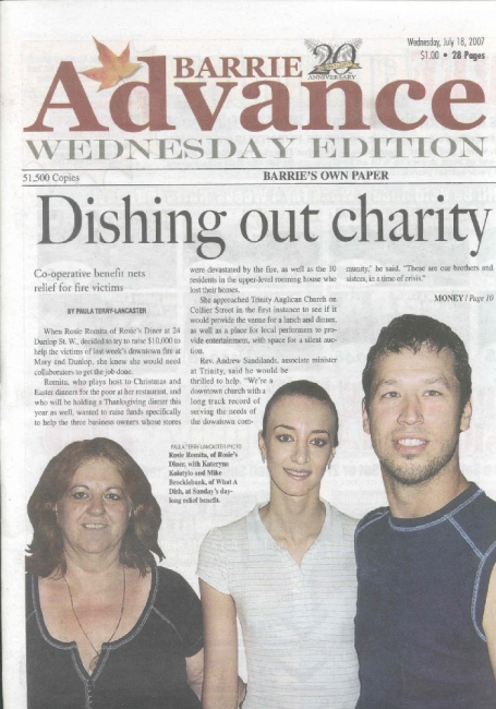 <b style="disabledisabledisablecolor: rgb(51, 51, 51);">Community Fundraising — The Barrie Advance</b>