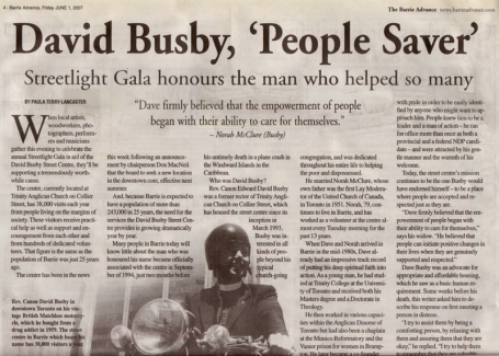 <b>Homelessness — The Barrie Advance</b>